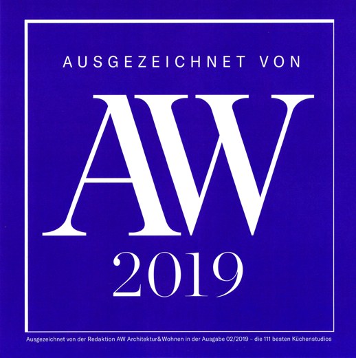 AW Architektur & Wohnen – Die besten Küchenstudios Deutschlands 2019