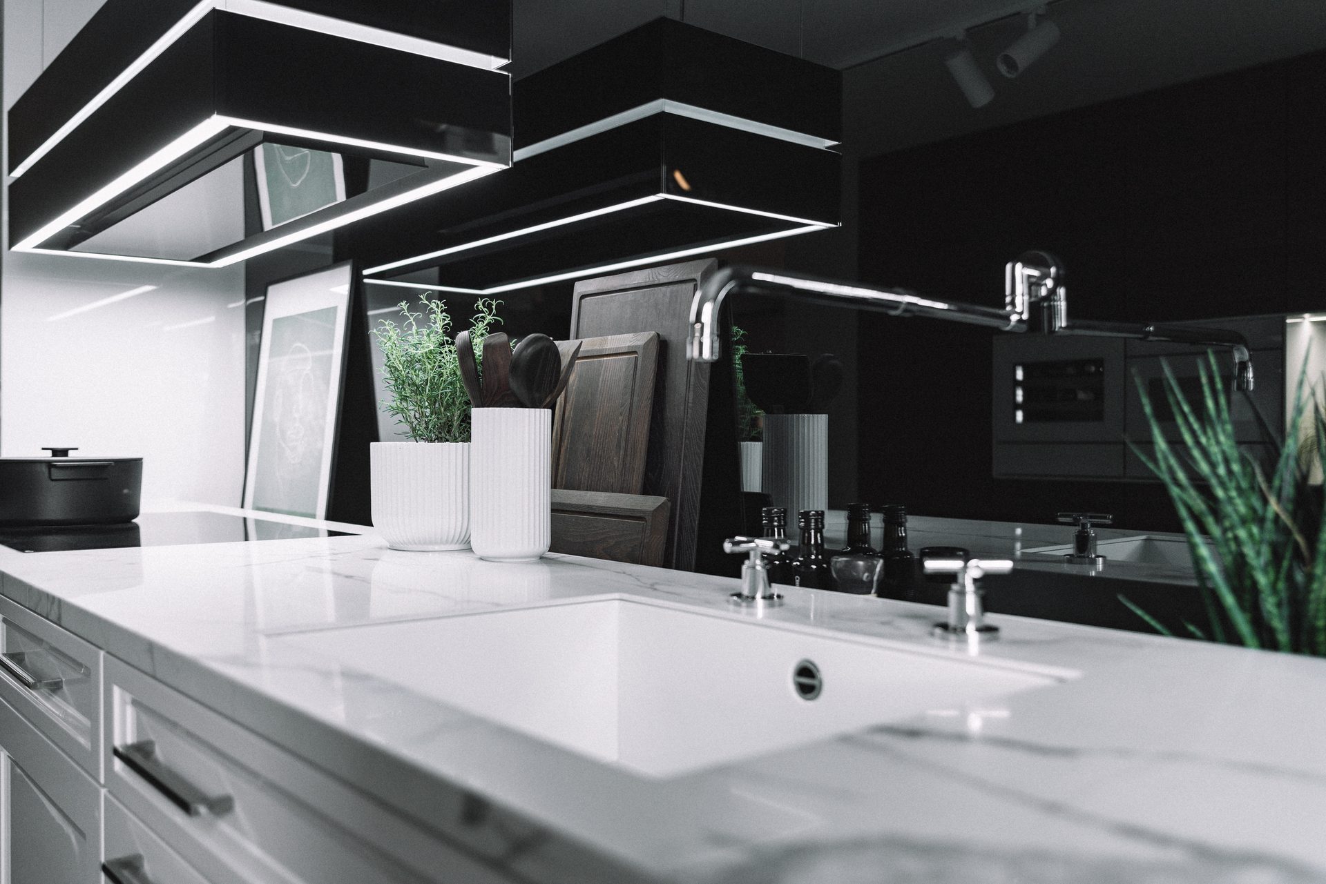 SieMatic CLASSIC in Weiß im Studio Leipzig